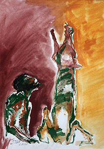 Quijote caído